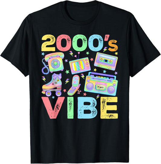 2000s Vibe 2000's Vintage Style 2000s Retro Party T-Shirt