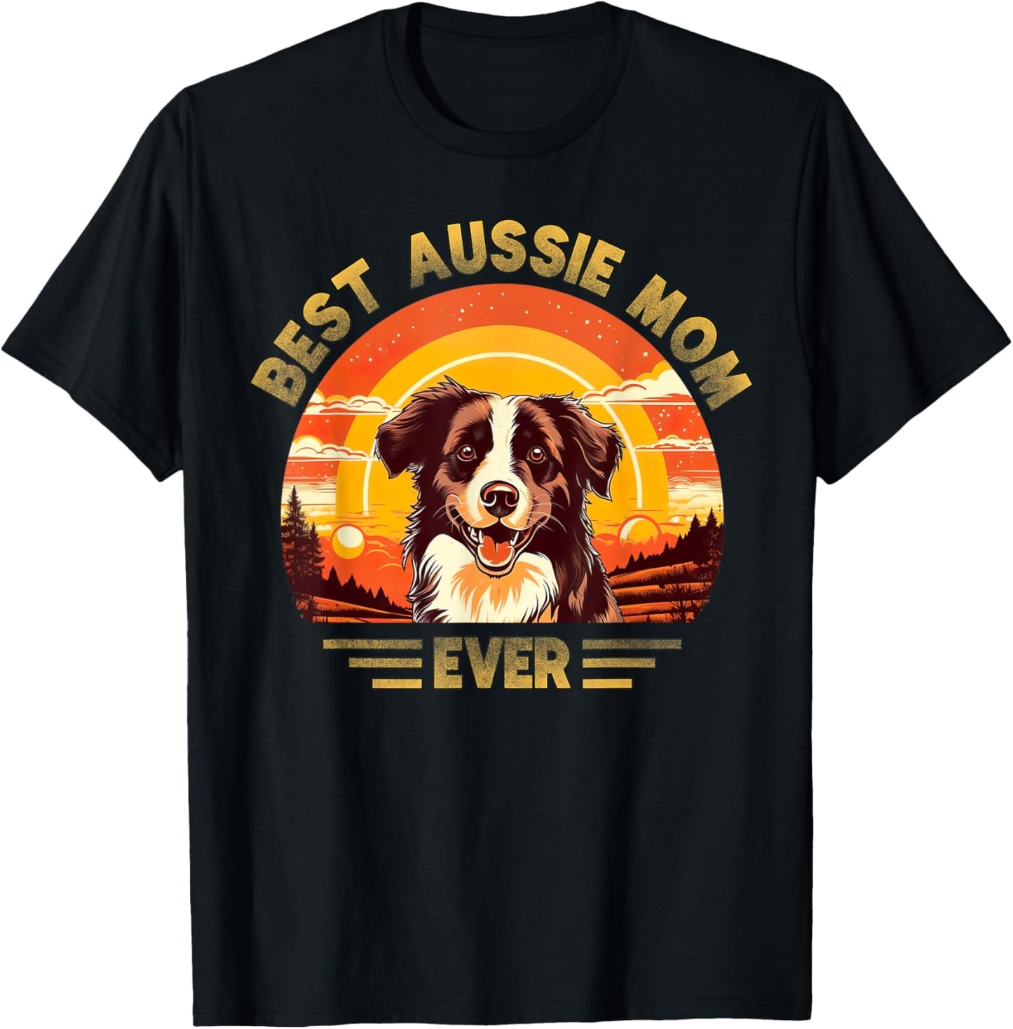 Aussie Mom Australian Shepherd T-Shirt