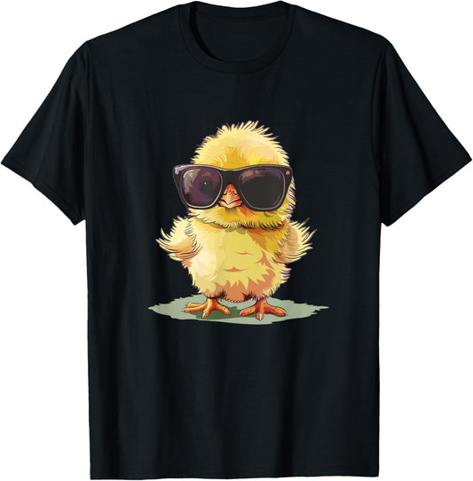 Cool Baby Poultry Costume with Sunglasses T-Shirt
