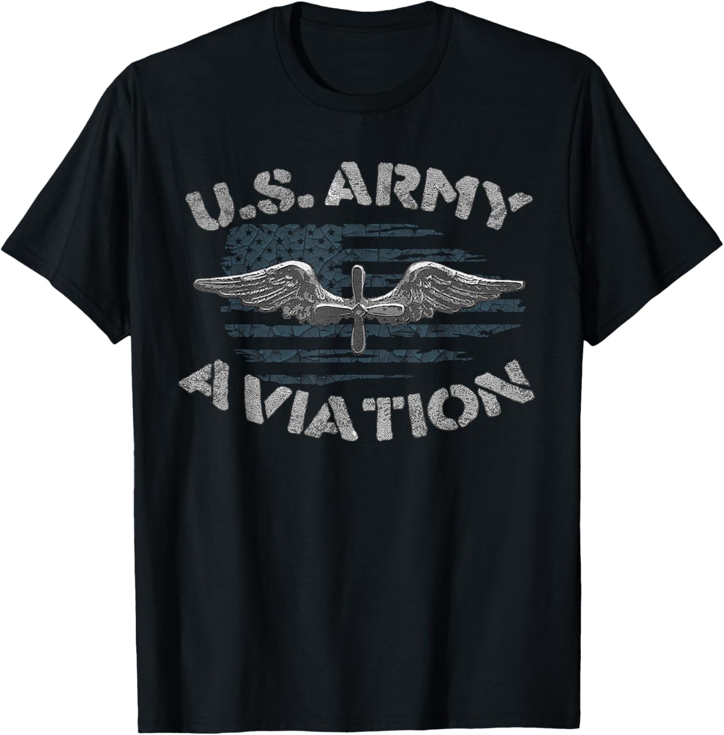 Aircraft Mechanic Flight Instructor Flying Xmas US Army Aviation US Airplanes Pilot Tee, Unisex Adult T-Shirt, Black, Small, Short Sleeve, Classic Fit, Cotton 80% Polyester 20%, Aviation Pilot T-Shirt