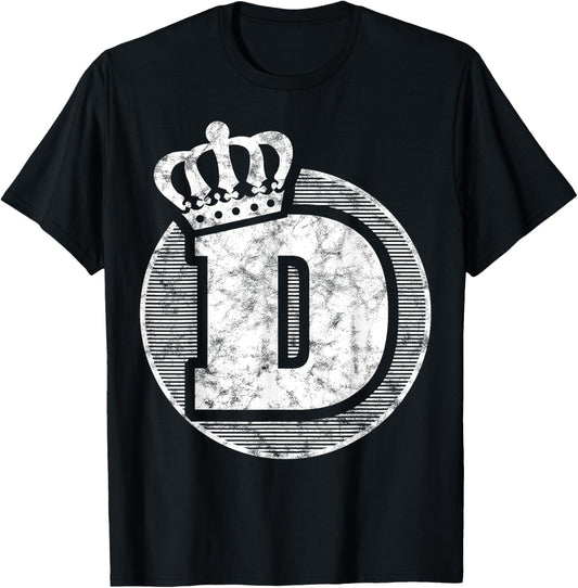 Cool ABC Name Shirt Letter D Character D Case Alphabetical D T-Shirt