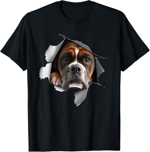 Cool Boxer Dog For Men Women Puppy Owner Dog Lover Trainer T-Shirt