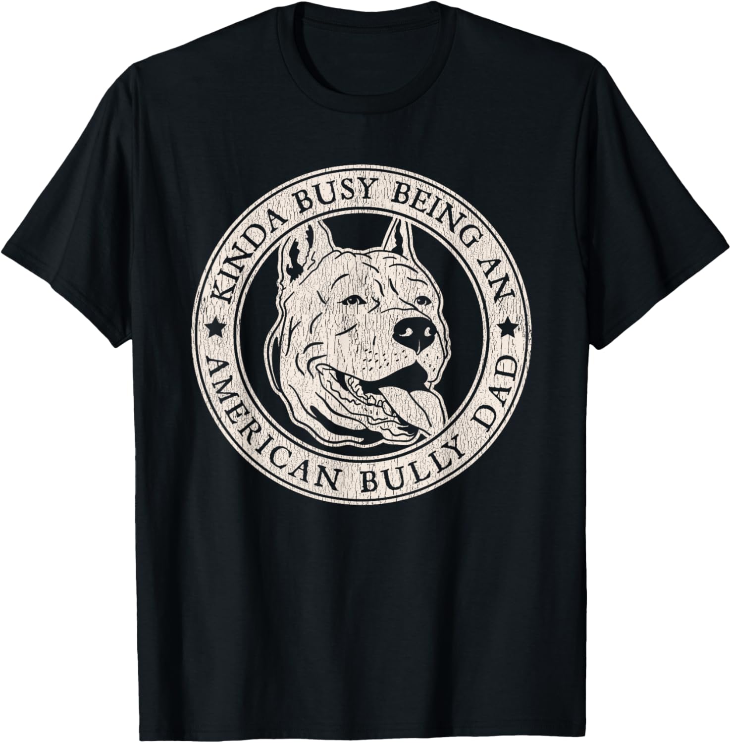 American Bully Dad | Dog Owner American Bully Men T-Shirt