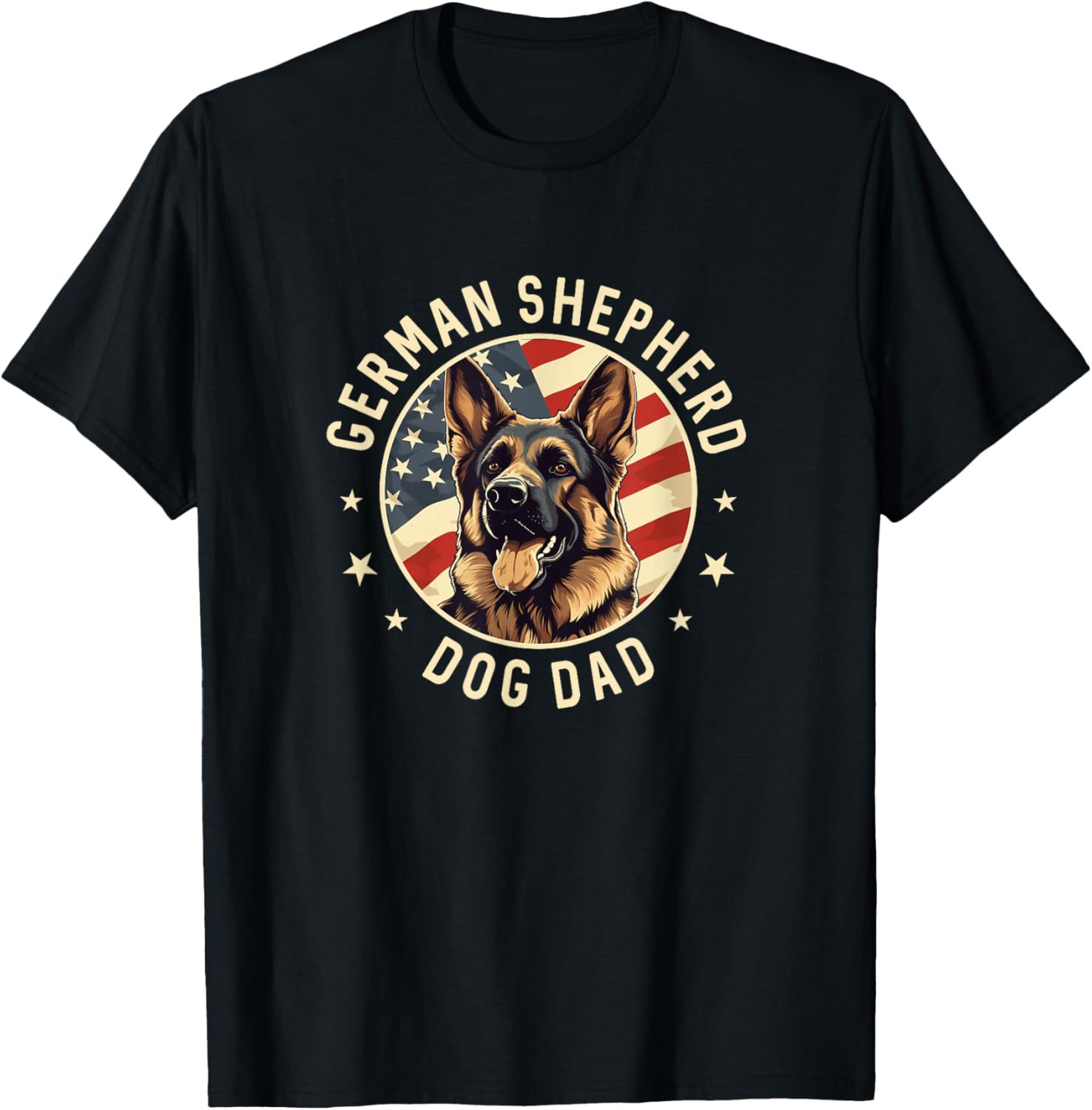 German Shepherd Owner Gifts, German Shepherd Dog Dad T-Shirt