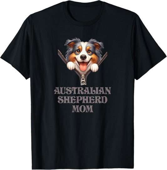 Australian Shepherd Mom T-Shirt