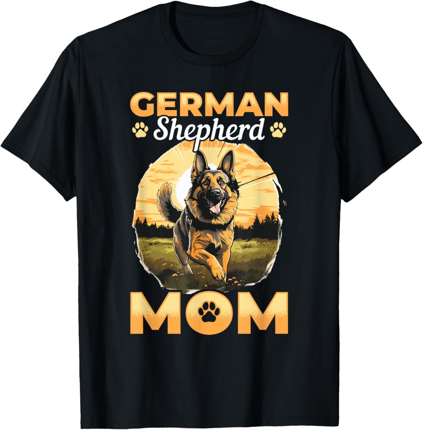 German Shepherd Dog Breed German Shepherd Mom T-Shirt