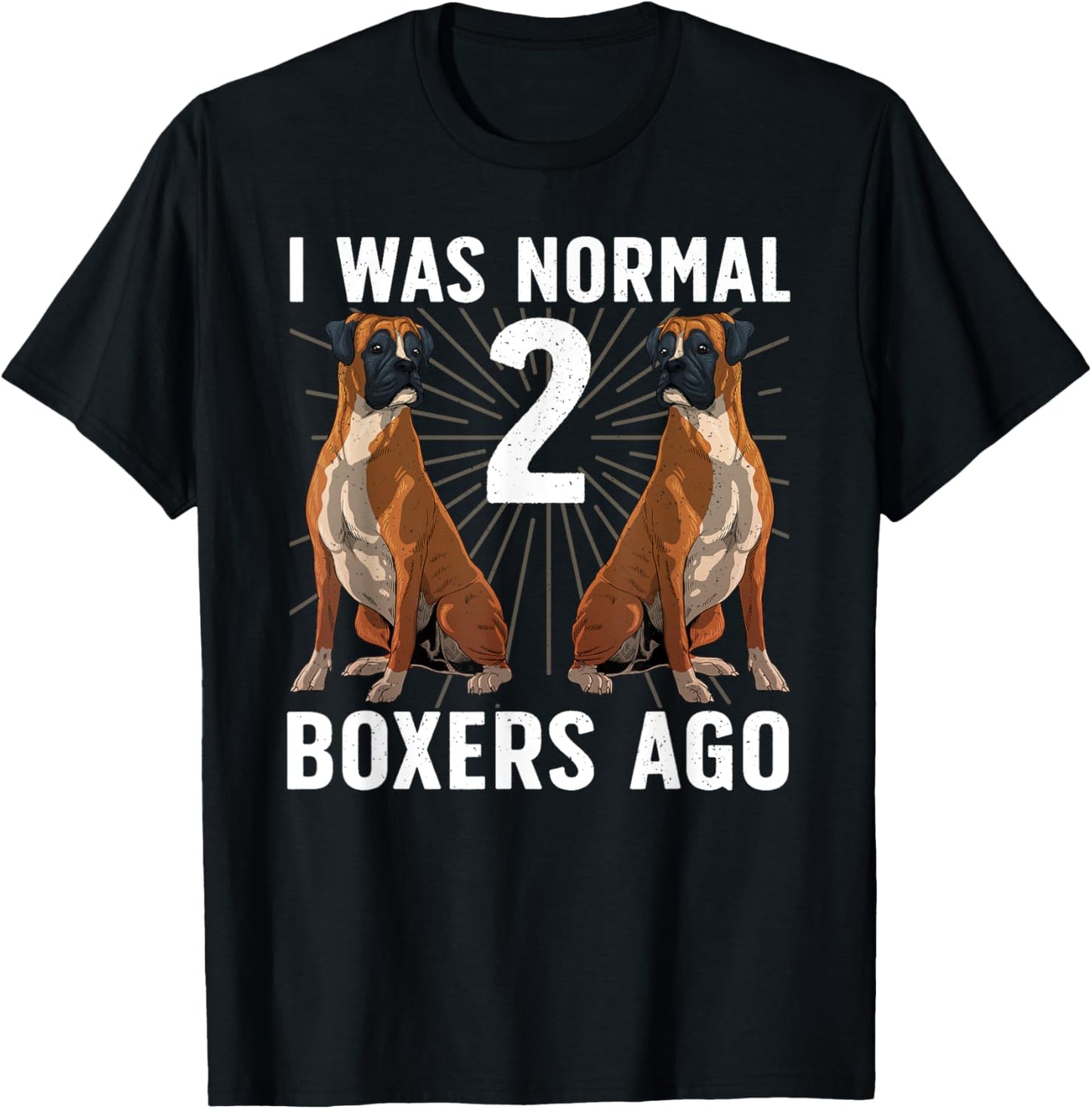 Cool Boxer Dog For Men Women Brindle Owner Trainer Dog Lover T-Shirt