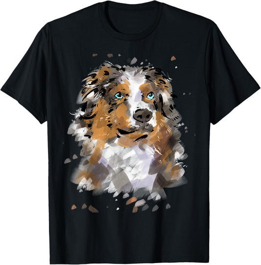 Australian Shepherd Shirt Men Women Aussie Mom Aussie T-Shirt