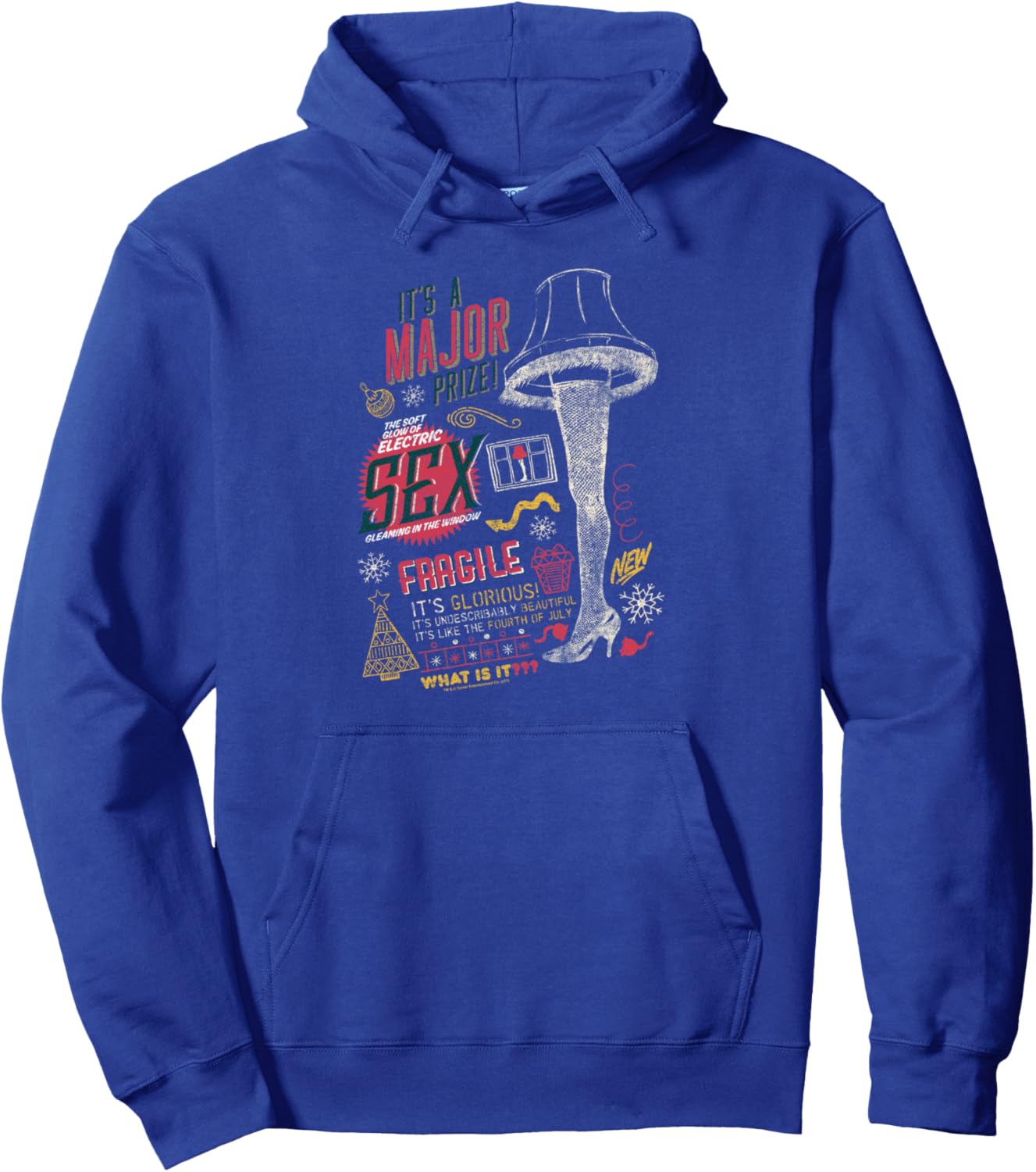 A Christmas Story It's a Major Award Pullover Hoodie