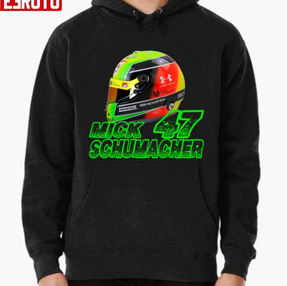 #47 Mick Schumacher The Helmet Unisex T-Shirt