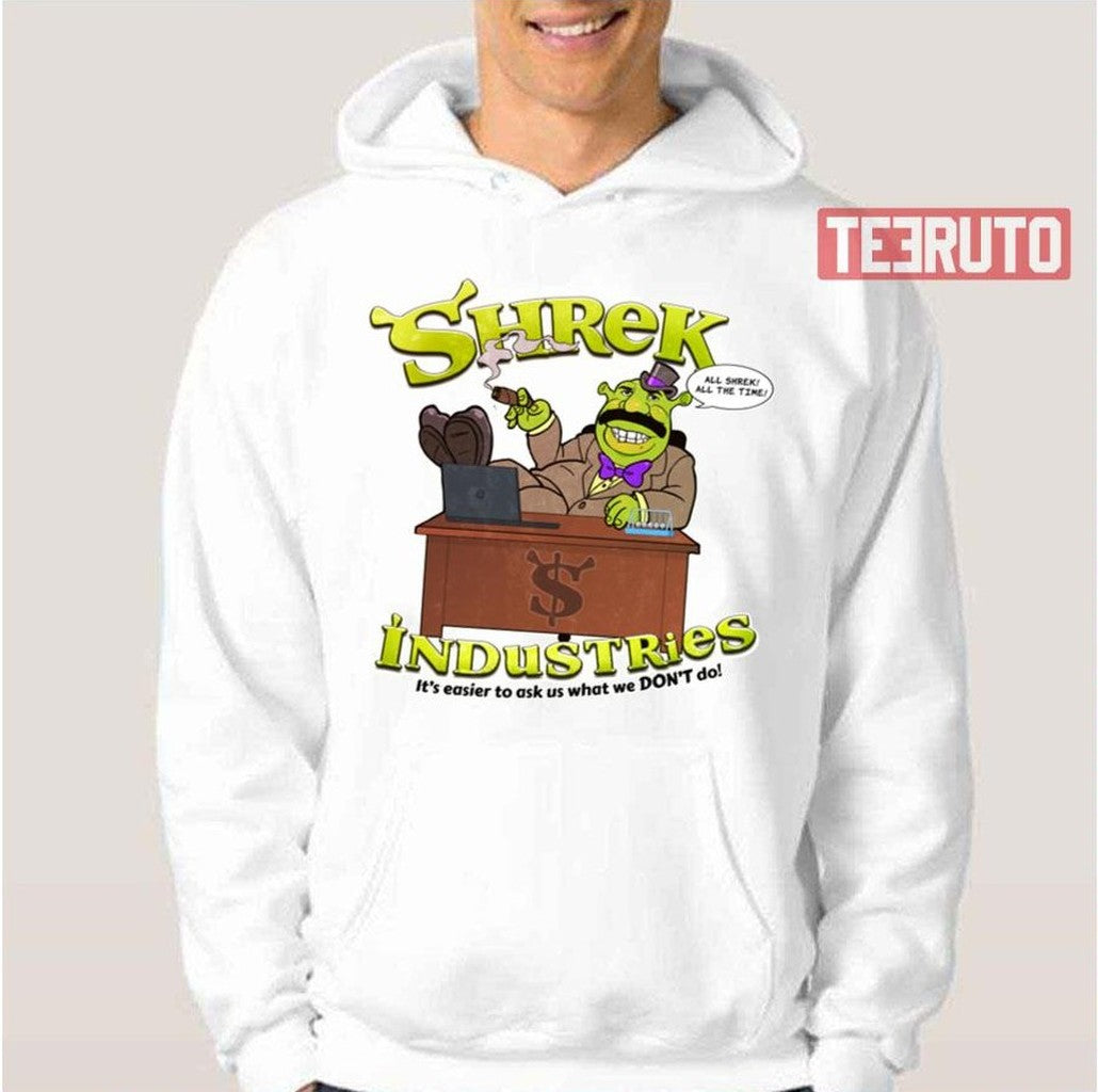 $hrek Industries Cartoon Art Shrek Unisex T-Shirt