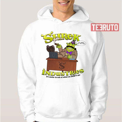 $hrek Industries Cartoon Art Shrek Unisex T-Shirt