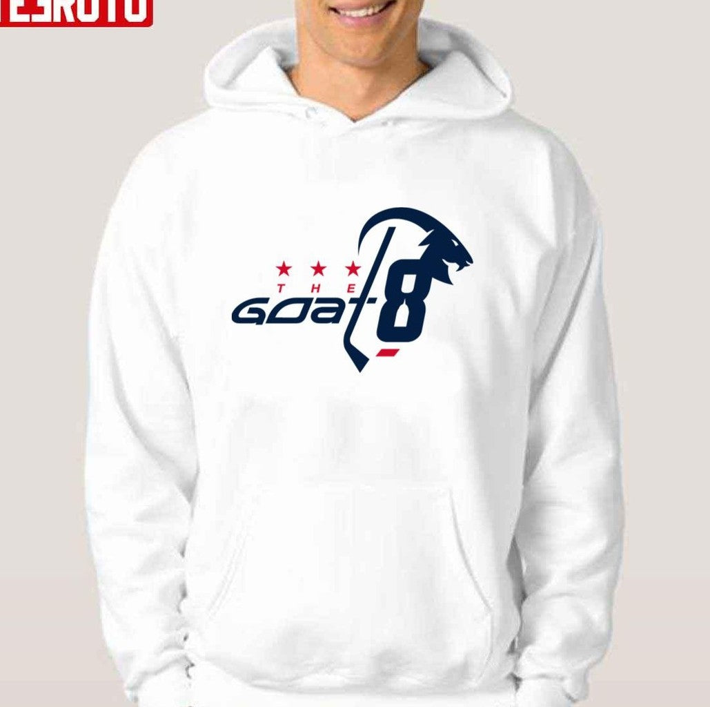 #8 Alex Ovechkin The Goat Unisex Hoodie