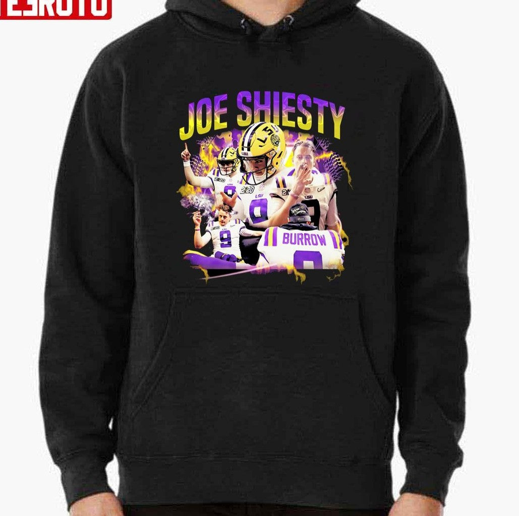 #9 Joe Shiesty Joe Burrow Retro Bootleg 90s Graphic Unisex T-Shirt