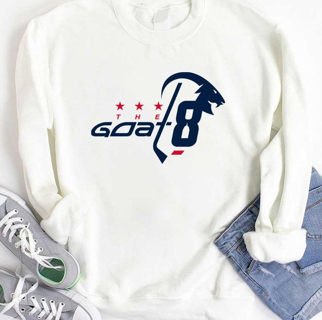 #8 Alex Ovechkin The Goat Unisex Hoodie