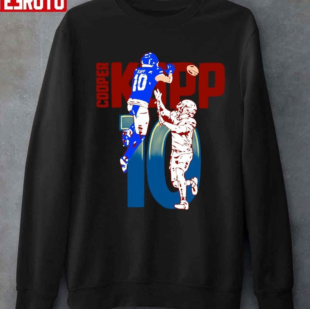 #10 Cooper Kupp NFL Football Team LA Rams Design Unisex T-shirt