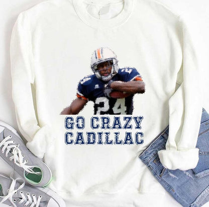 #24 Go Crazy Cadillac Auburn Tigers Unisex Hoodie