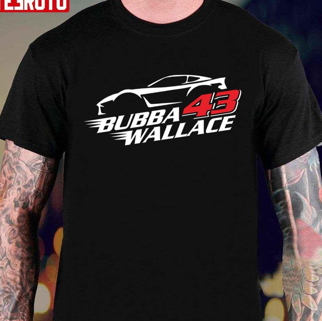 #43 Bubba Wallace Unisex T-shirt