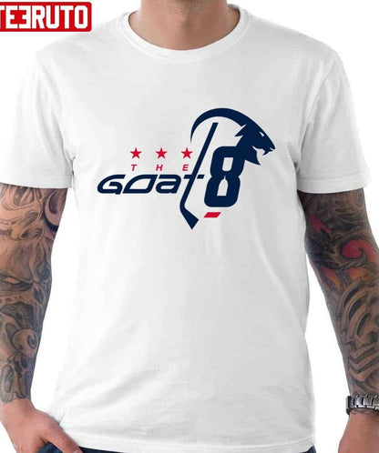 #8 Alex Ovechkin The Goat Unisex Hoodie