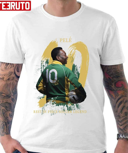 #10 Rip Pele Legend Football Unisex Hoodie