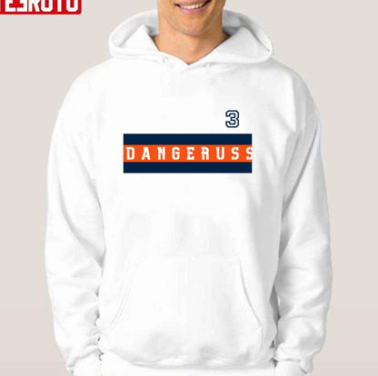 #3 Dangeruss Russell Wilson Pro Player Design Unisex Hoodie