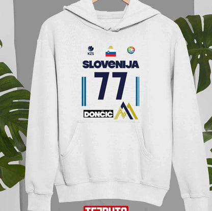 #77 Luka Doncic Slovenija Fan Design Limited Edition Perfect Gift Unisex Sweatshirt