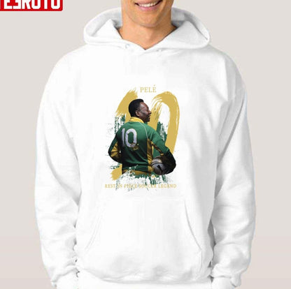 #10 Rip Pele Legend Football Unisex Hoodie