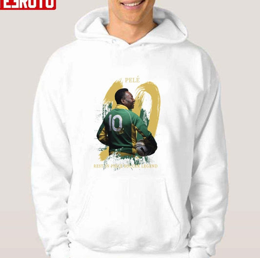 #10 Rip Pele Legend Football Unisex Hoodie
