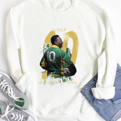 #10 Rip Pele Legend Football Unisex Hoodie