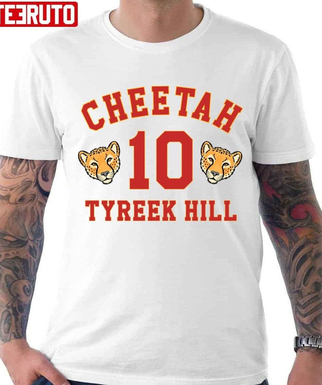 #10 Cheetah Tyreek Hill Unisex T-shirt