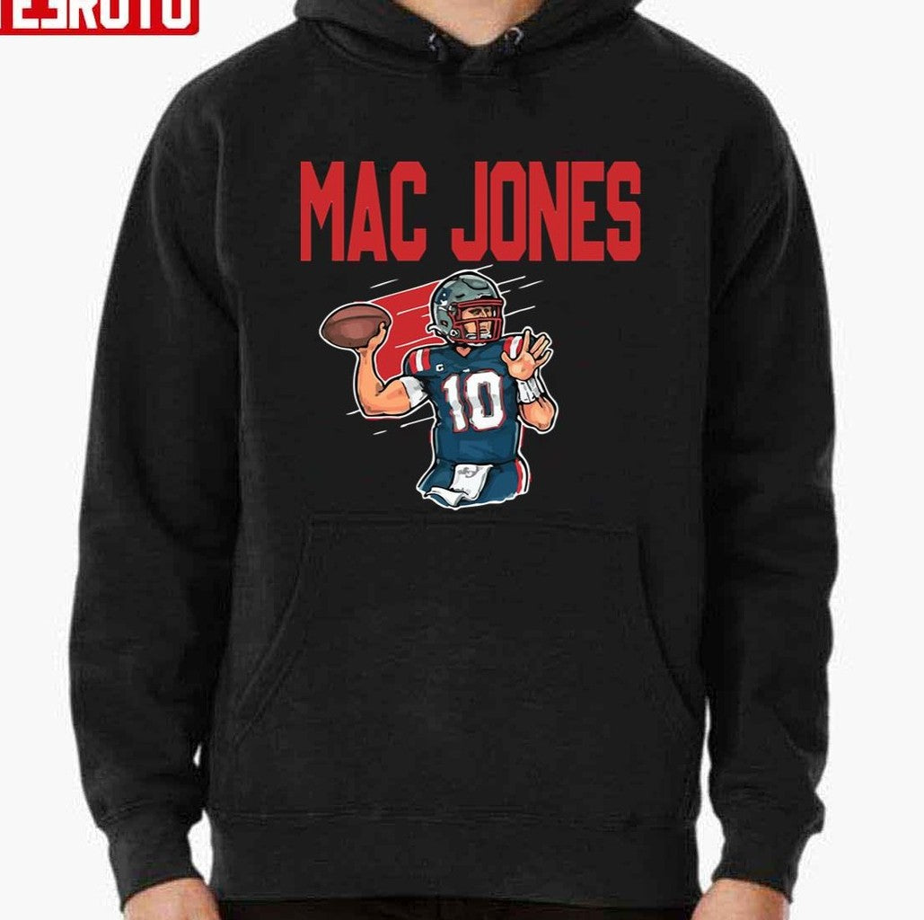 #10 Mac Jones Design Gift For Football Fans Unisex T-shirt