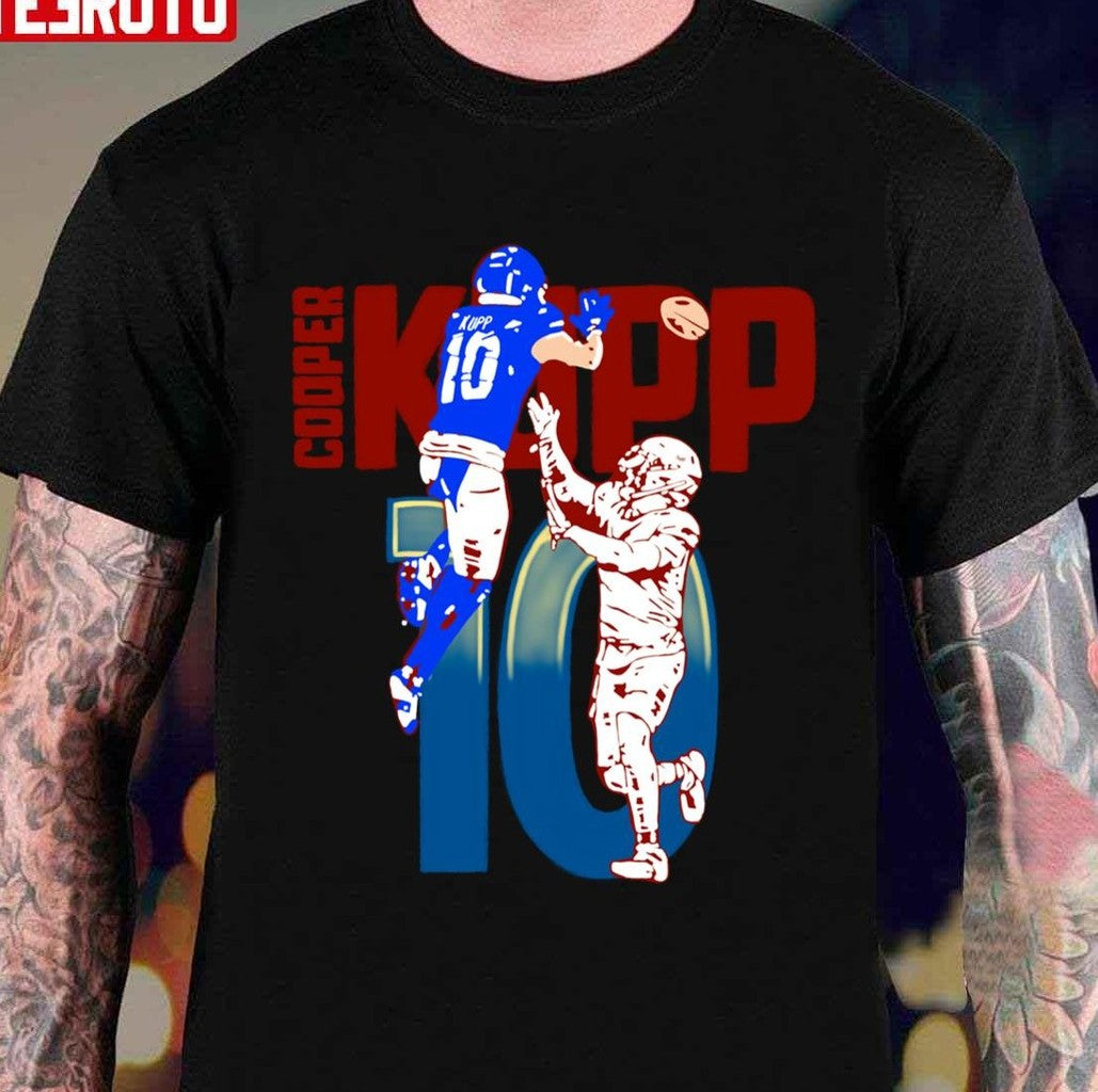#10 Cooper Kupp NFL Football Team LA Rams Design Unisex T-shirt