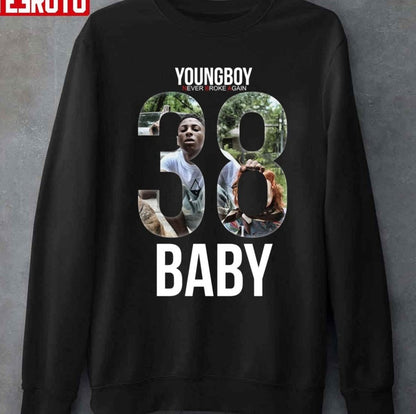 #38 Baby Youngboy Rap Hiphop Music Photographic Unisex T-Shirt