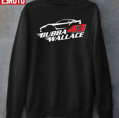 #43 Bubba Wallace Unisex T-shirt