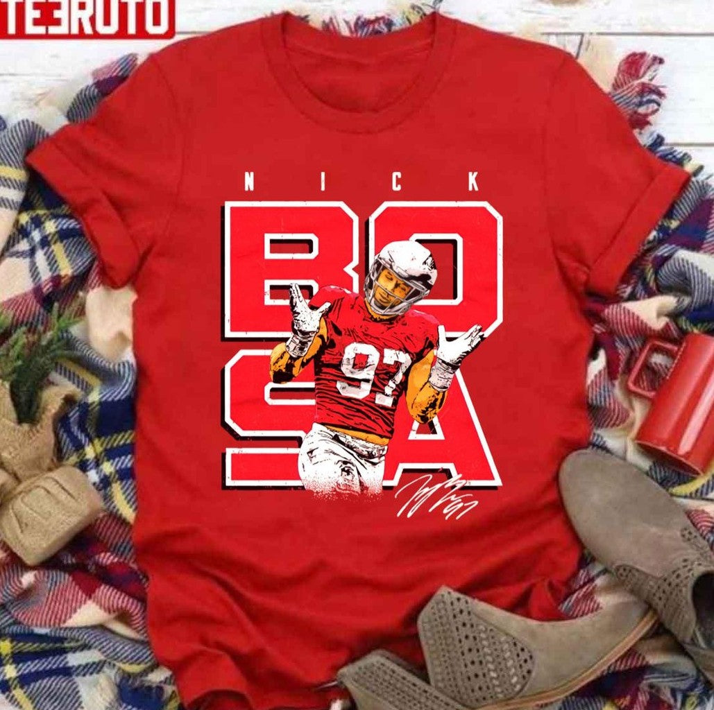 #97 Nick Bosa With Signature Unisex Sweatshirt