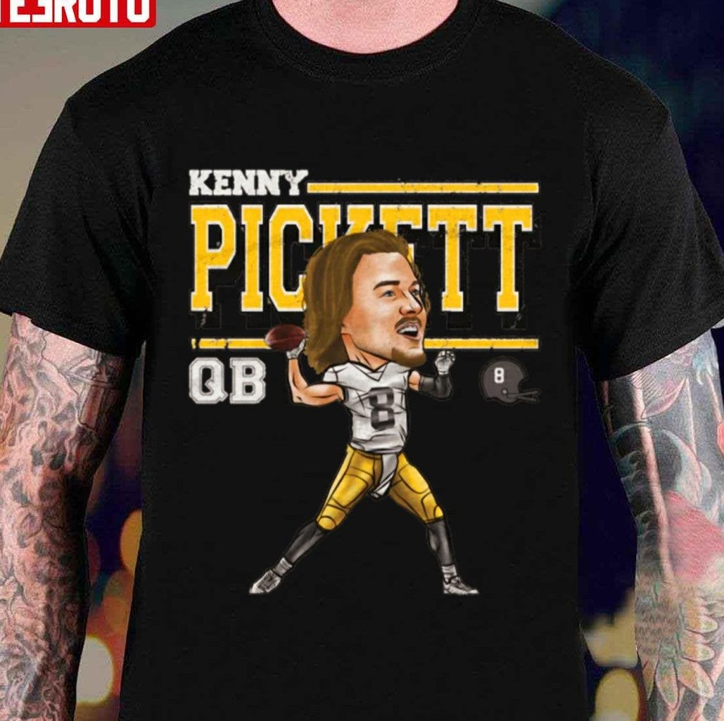 #8 Kenny Pickett Qb Fanart Unisex T-shirt