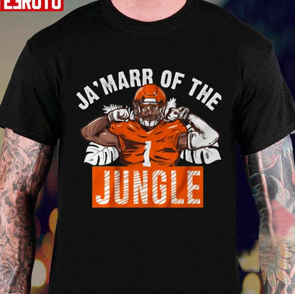 #1 Ja'marr Of The Jungle Ja'marr Chase Fanart Unisex T-shirt