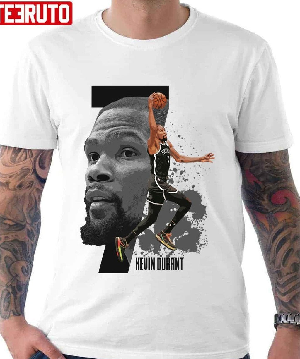 #7 Kevin Durant Basketball Sport Player Greatest Player Of Brooklyn Nets Unisex Hoodie