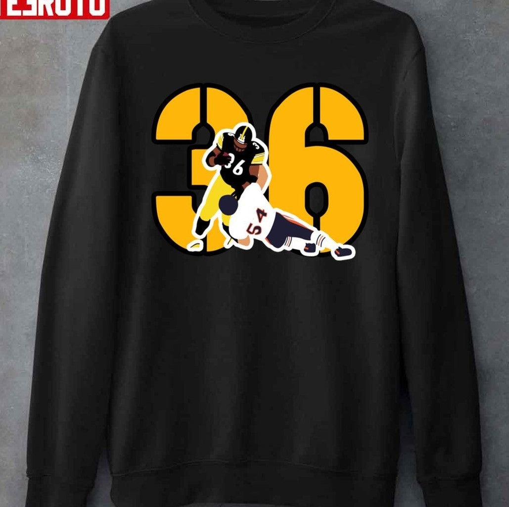 #36 The Bus Of Pittsburgh Steelers Football Team Jerome Bettis Unisex T-Shirt