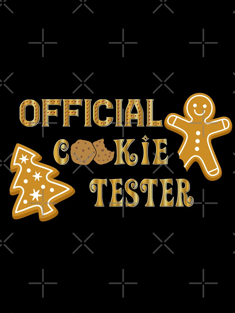 Cookie Tester Christmas Gingerbread Gold