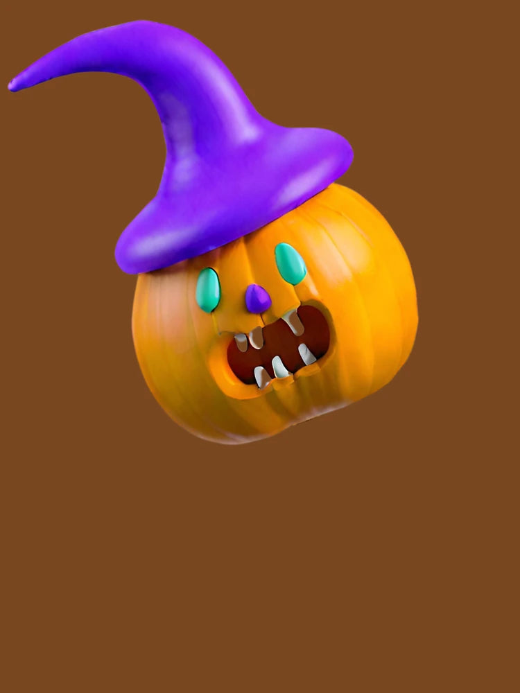 Confused Pumpkin 3D