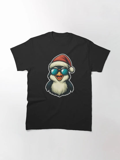Cool Christmas Penguin – Santa Hat & Sunglasses Winter Design