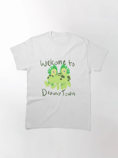 'Tickle Me Wiggle Doll' Logo 'Welcome to Drowsy Town'
