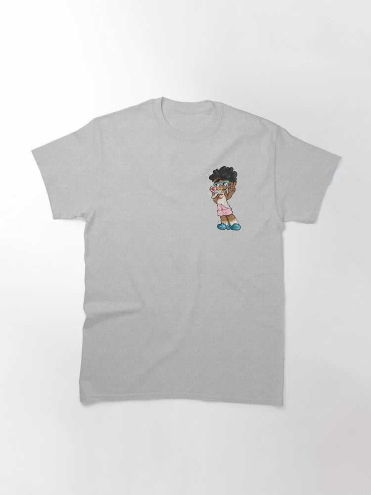 Cool Cartoon Kid with Milkshake