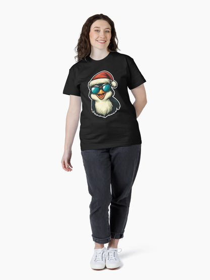 Cool Christmas Penguin – Santa Hat & Sunglasses Winter Design