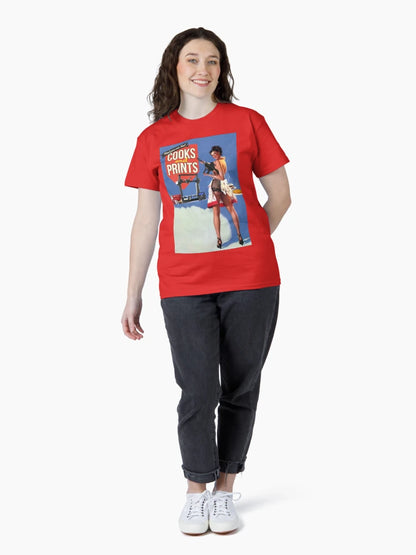 Cooks and Prints Pin Up