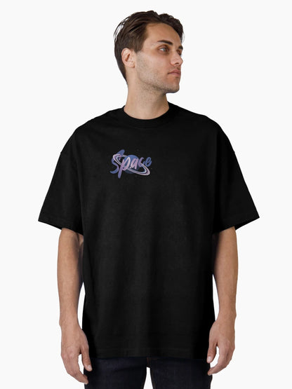 'Space' - Pink purple Saturn cosmic 3d art