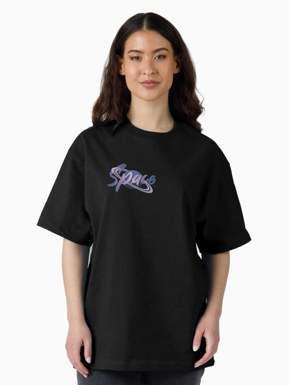 'Space' - Pink purple Saturn cosmic 3d art