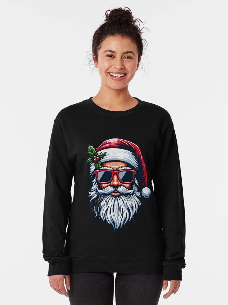 Cool Claus - Stylish Santa with Sunglasses Holiday Illustration